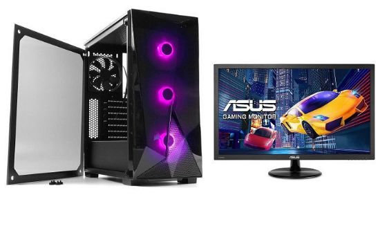 Imagen de COMPUTADOR INTEL CORE I9-11900KF 8 NUCLEOS - 32GB DDR4 - 1TB SSD M.2 + 2TB SATA - RTX3060 12GB - LED 24"