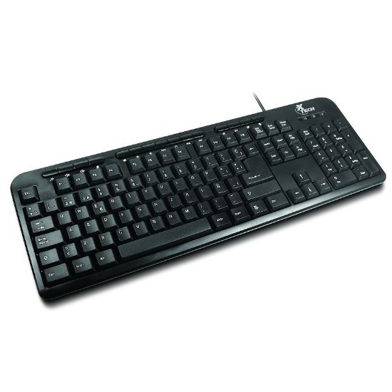 Imagen de TECLADO MULTIMEDIA ESPAÑOL XTECH XTK-130 USB