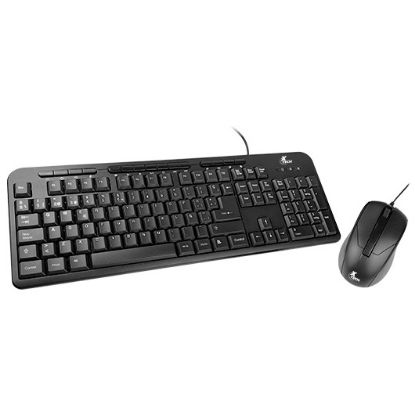 Imagen de KIT COMBO TECLADO MOUSE MULTIMEDIA XTECH XTK-301S USB