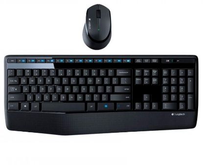 Imagen de KIT COMBO TECLADO MOUSE INALAMBRICO MULTIMEDIA LOGITECH MK345