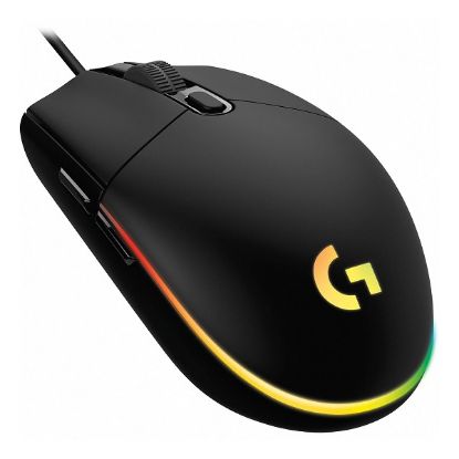 Imagen de MOUSE GAMING LOGITECH G203 LIGHTSYNC RGB 6 BOTONES USB