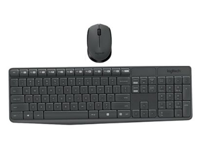 Imagen de KIT COMBO TECLADO MOUSE INALAMBRICO LOGITECH MK235