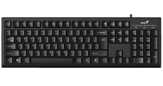 Imagen de TECLADO GENIUS SMART KB-100 USB BLACK