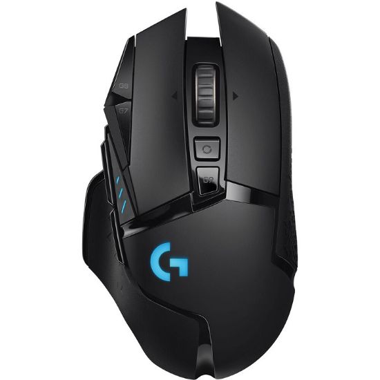 Imagen de MOUSE GAMING INALAMBRICO RECARGABLE LOGITECH G502 LIGHTSPEED RGB 11 BOTONES