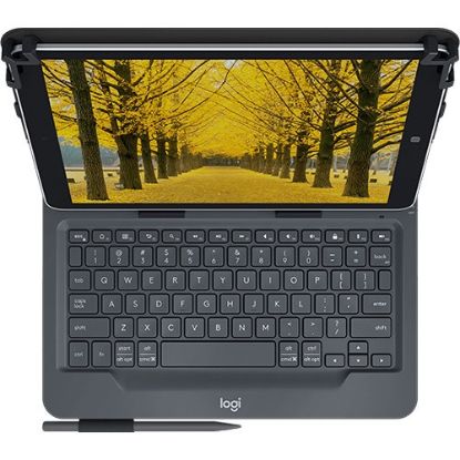 Imagen de ESTUCHE INALAMBRICO LOGITECH UNIVERSAL FOLIO CON TECLADO PARA TABLET DE 9 A 10 PULGADAS