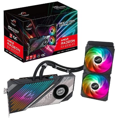 Imagen de TARJETA DE VIDEO ASUS ROG STRIX RADEON RX6900XT OC GDDR6 16GB - 1 HDMI - 2 DP - 1 USB-C