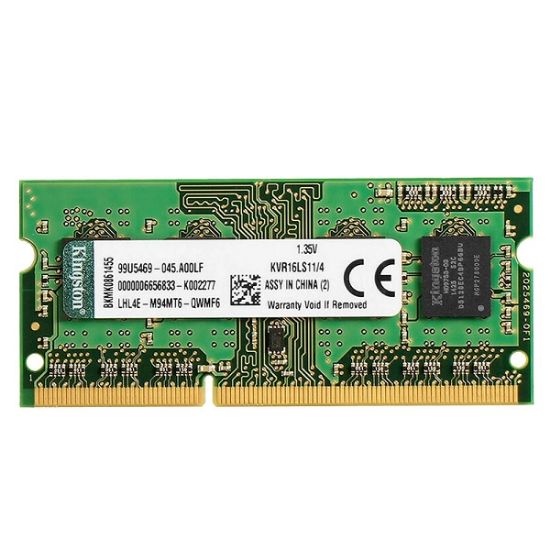 Imagen de MEMORIA RAM KINGSTON SO-DIMM DDR3L 4GB 1600MHZ
