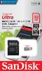 Imagen de TARJETA DE MEMORIA MICRO SD HC SANDISK ULTRA 32GB CLASE 10 CON ADAPTADOR SD