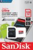 Imagen de TARJETA DE MEMORIA MICRO SD XC SANDISK ULTRA 128GB CLASE 10 A1 CON ADAPTADOR SD