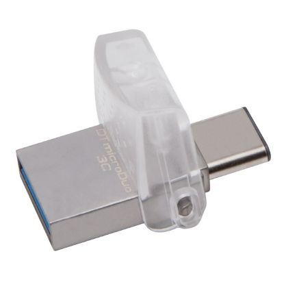 Imagen de FLASH PEN DRIVE 32GB DATATRAVELER MICRODUO USB TIPO C Y USB TIPO A 3.0
