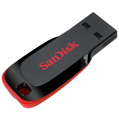 Imagen de FLASH PEN DRIVE 32GB SANDISK CRUZER BLADE USB 2.0