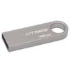 Imagen de FLASH PEN DRIVE 16GB KINGSTON DATA TRAVELER SE9H USB 2.0 METALICO