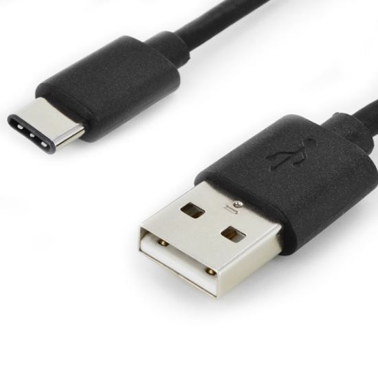 Imagen de CABLE CON CONECTOR TIPO C MACHO A USB 2.0 A MACHO XTECH XTC-510 DE 1.8M