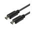 Imagen de CABLE CON CONECTOR TIPO C MACHO A TIPO C MACHO XTECH XTC-530 DE 1.8M