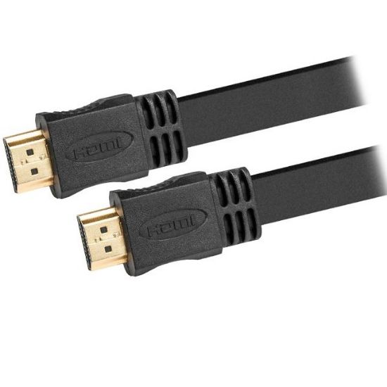 Imagen de CABLE HDMI PLANO MACHO A MACHO XTECH 3 METROS