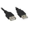 Imagen de EXTENSION CABLE USB 2.0 MACHO A HEMBRA XTECH XTC-301 DE 1.8M