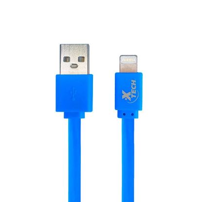 Picture of CABLE LIGHTNING DE CARGA Y SINCRONIZACIÓN DE DATOS XTECH ON-THE-GO