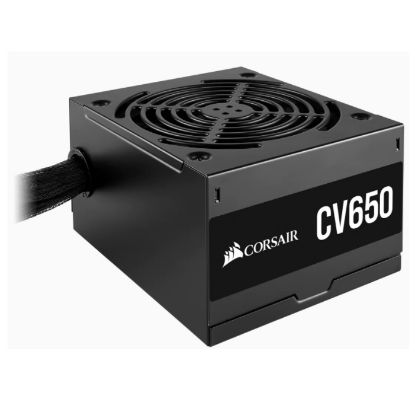 Imagen de FUENTE DE PODER CERTIFICADA CORSAIR CV650 DE 650W 80 PLUS BRONZE