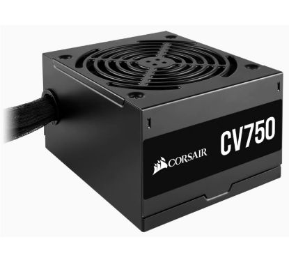 Imagen de FUENTE DE PODER CERTIFICADA CORSAIR CV750 DE 750W 80 PLUS BRONZE