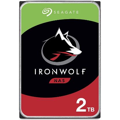 Picture of DISCO DURO SEAGATE IRONWOLF 2TB - SATA - 5900RPM - 3.5" - 64MB CACHE - 6.0GBS