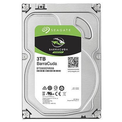 Picture of DISCO DURO SEAGATE BARRACUDA 3TB - SATA - 5400RPM - 3.5" - 256MB CACHE - 6.0GBS