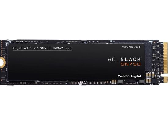 Imagen de UNIDAD DE ESTADO SOLIDO WD BLACK 3D NAND SN750 250GB M.2 2280 NVME