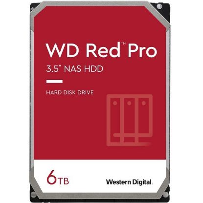 Imagen de DISCO DURO WD RED PRO 6TB - SATA - 7200RPM - 3.5" - 256MB CACHE - 6.0GBS