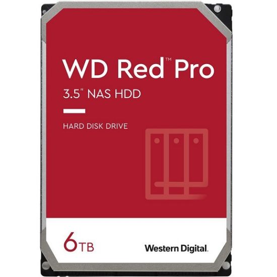 Imagen de DISCO DURO WD RED PRO 6TB - SATA - 7200RPM - 3.5" - 256MB CACHE - 6.0GBS