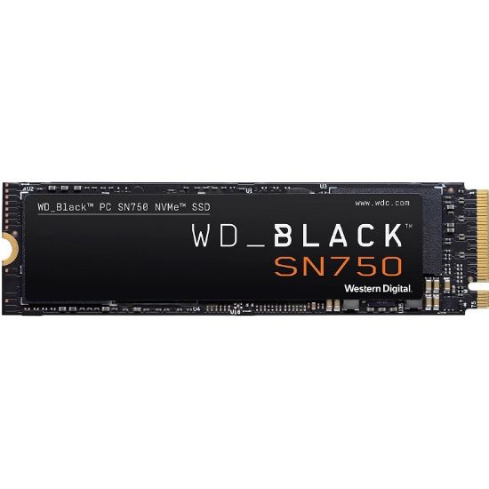 Picture of UNIDAD DE ESTADO SOLIDO WD BLACK 3D NAND SN750 2TB M.2 2280 NVME