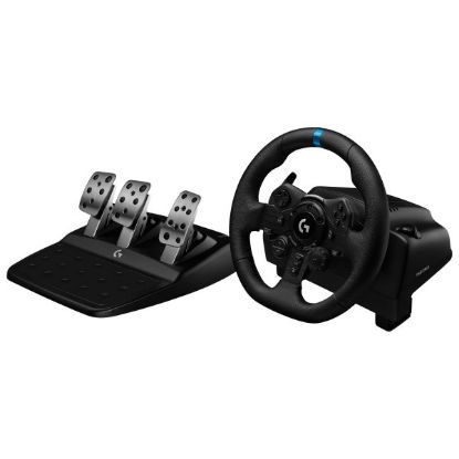 Imagen de VOLANTE Y PEDALES LOGITECH G G923 TRUEFORCE SLIM RACING WHEEL PARA PC PS4 Y PS5