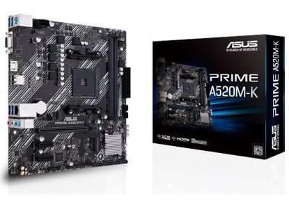 Imagen de MAINBOARD ASUS PRIME A520M-K DDR4 X2 SOCKET AM4 SERIE 3000