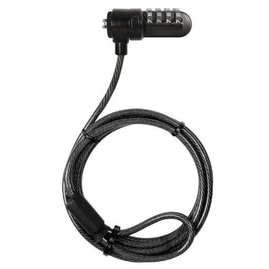 Imagen de CABLE DE SEGURIDAD DE COMBINACION KLIP BOLD II KSD-335 CANDADO