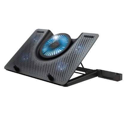 Imagen de BASE VENTILADA ILUMINADA CON LED Y 5 VENTILADORES GXT 1125 HASTA 17.3"