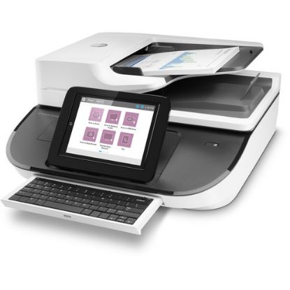 Picture of ESTACION DE TRABAJO ESCANER DIGITAL SENDER FLOW 8500 FN2 DUPLEX COLOR 100PPM -200IPM USB - RED