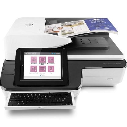 Picture of ESTACION DE TRABAJO ESCANER SCANJET ENTERPRISE FLOW N9120 FN2 DUPLEX COLOR A3 120PPM -240IPM USB - RED