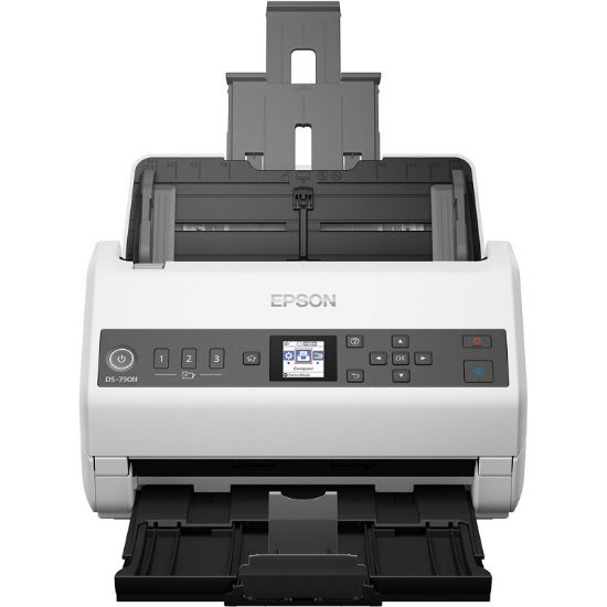 Imagen de ESCANER VERTICAL EPSON DS-730N DUPLEX COLOR 40PPM -80IPM USB - LAN