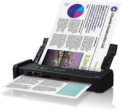 Picture of ESCANER EPSON DS-320 DUPLEX PORTATIL PARA DOCUMENTOS 25PPM – 50IPM
