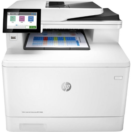 Imagen de IMPRESORA MULTIFUNCION HP COLOR LASERJET ENTERPRISE MFP M480F DUPLEX 29PPM USB - LAN