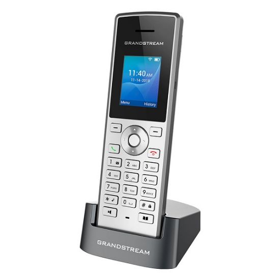 Imagen de TELEFONO IP INALAMBRICO WIFI GRANDSTREAM WP810 HD MICROFONOS DUALES CON DOBLE BANDA 802.11A/B/G