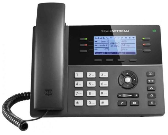 Picture of TELEFONO IP 6 LINEAS POE GRANDSTREAM GXP1760W VoIP 3 SIP 5 VIAS WIFI