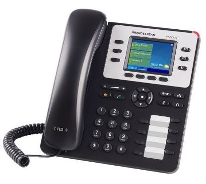 Picture of TELEFONO EMPRESARIAL IP 3 LINEAS POE GRANDSTREAM GXP2130 GIGABIT DISPLAY COLOR 2.8" BLUETOOTH