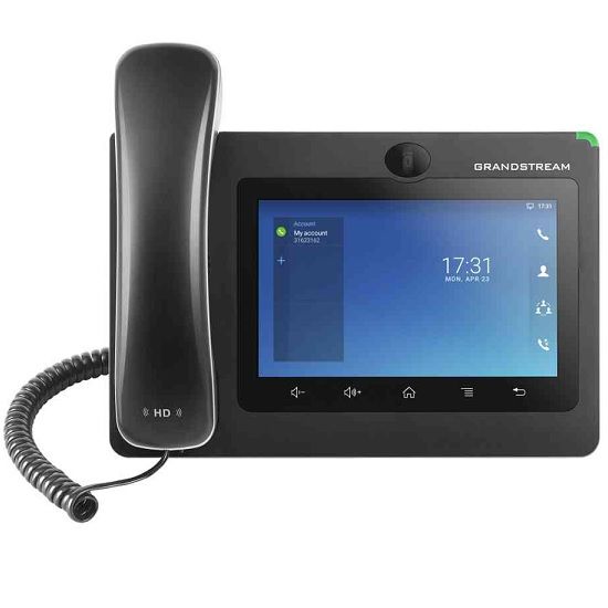 Picture of TELEFONO IP 16 LINEAS GRANDSTREAM GXV3370 LCD 7" TACTIL - CAMARA 720P - WIFI BLUETOOTH