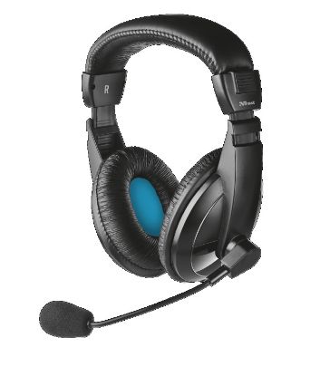 Imagen de AURICULARES CIRCUMAURALES DE ALTA CALIDAD QUASAR PLUG 3.5” Y ADAPTADOR 2 PLUG PARA LAPTOP Y PC