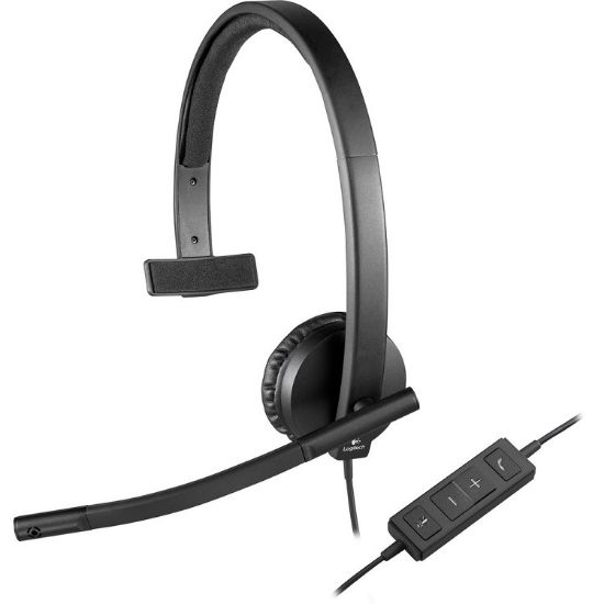 Imagen de AURICULARES MONOAURAL LOGITECH H570E CON CABLE USB