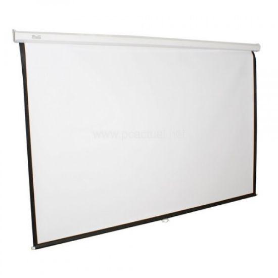 Imagen de PANTALLA MANUAL PARA TECHO O PARED DE 100” 2.00M X 1.50M FORMATO 4:3