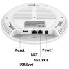 Imagen de ACCESS POINT WIFI GRANDSTREAM GWN7630 2330MBPS POE MIMO 4X4 HASTA 250 USUARIOS 175 METROS