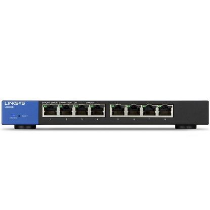 Imagen de SWITCH LINKSYS ADMINISTRABLE LGS308 DE 8 PUERTOS GIGABIT