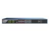 Imagen de SWITCH HIKVISION DE 16 PUERTOS POE+ 10/100 + 2 GIGABIT + 2 SFP METALICO