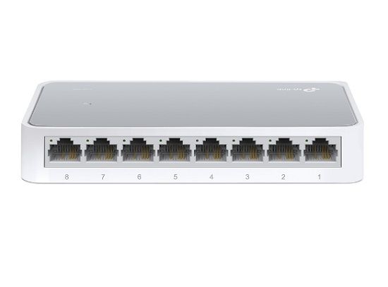 Imagen de SWITCH DE ESCRITORIO TP-LINK TL-SF1008D DE 8 PUERTOS 10/100