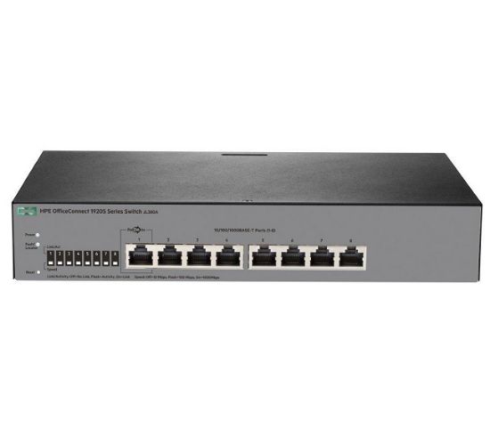 Imagen de SWITCH ADMINISTRABLE HPE OFFICECONNECT 1920S-8G DE 8 PUERTOS GIGABIT RACKEABLE